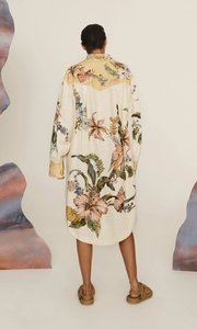 Alemais Oleander Shirt Dress