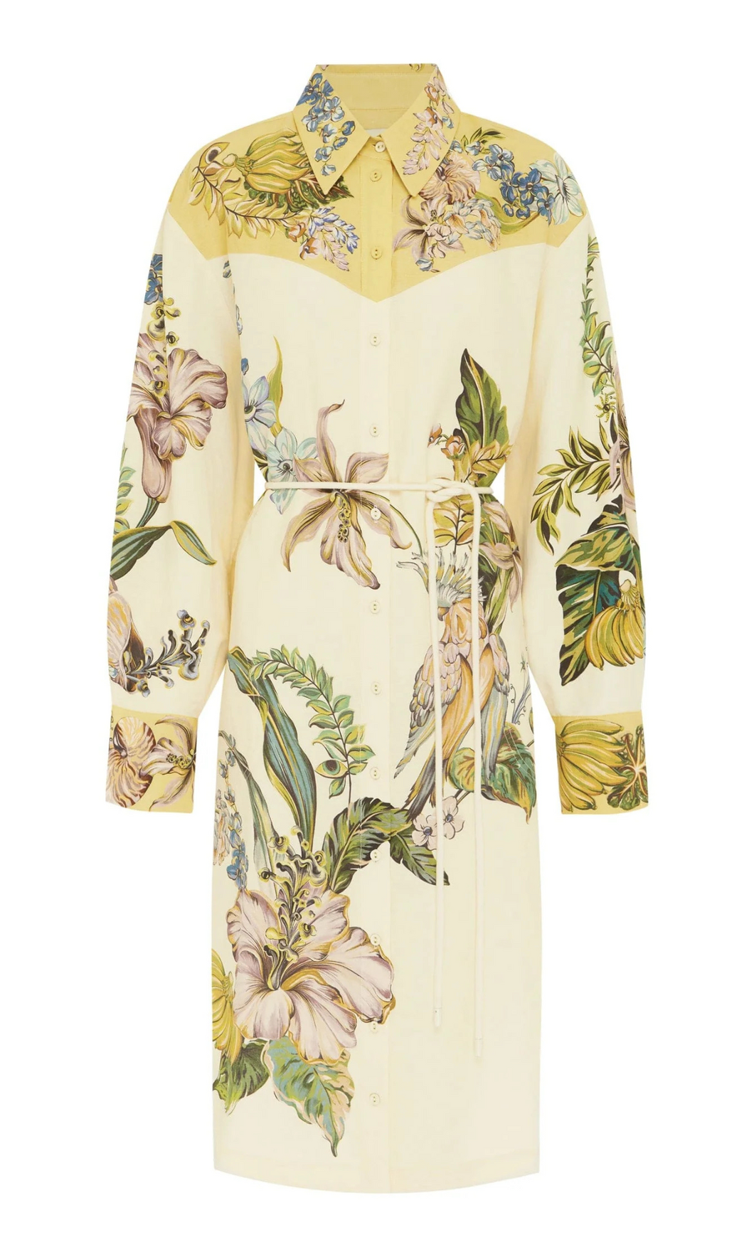 Alemais Oleander Shirt Dress