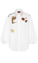 Load image into Gallery viewer, ALEMAIS Sammy Embellished Shirt
