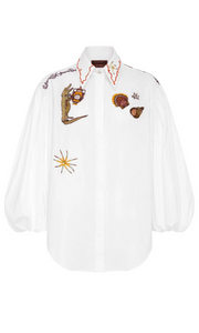 ALEMAIS Sammy Embellished Shirt