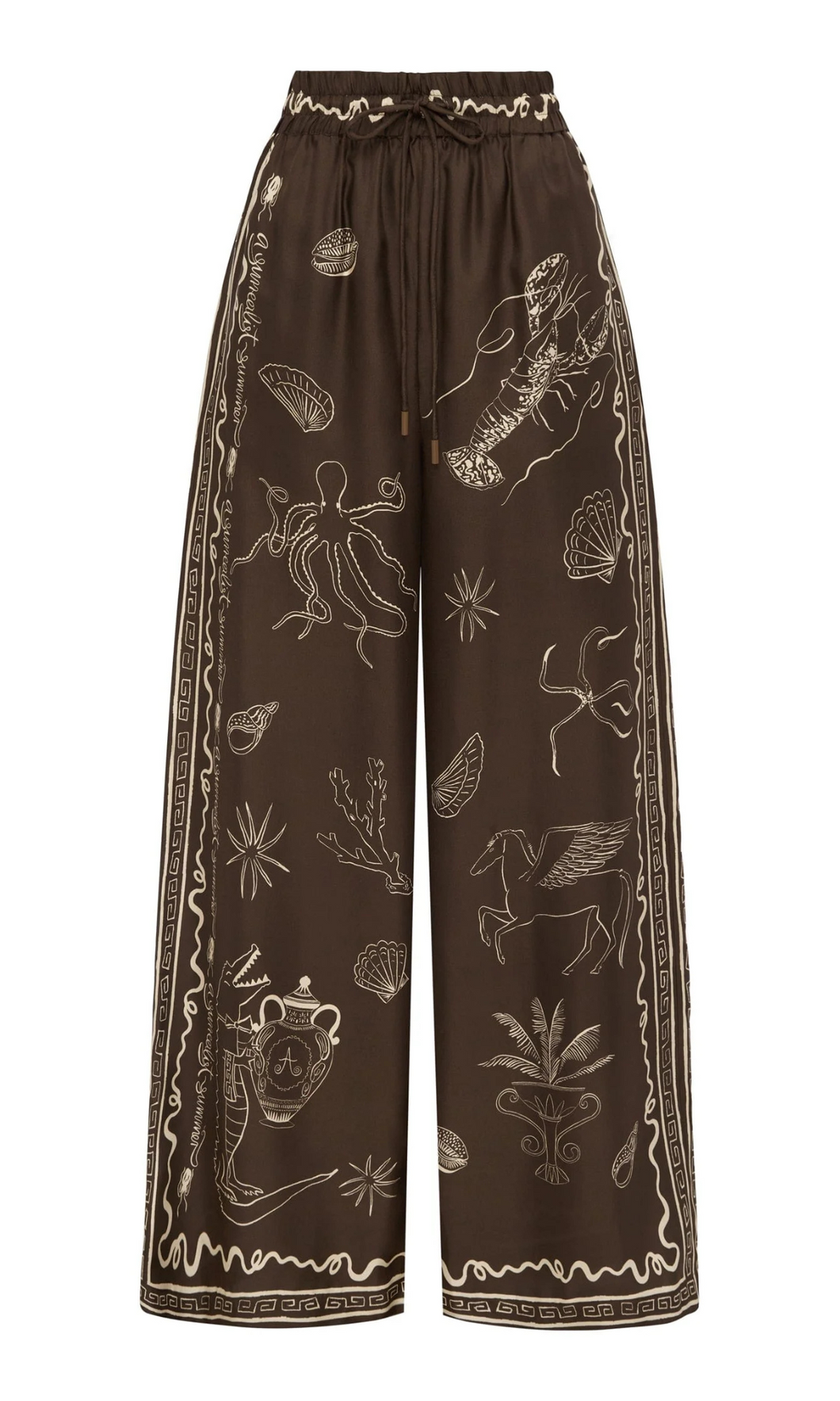 ALEMAIS Sammy Silk Pant