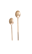 Load image into Gallery viewer, BRASS | Spoon with square handle
