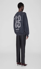 Load image into Gallery viewer, ANINE BING Jaci Sweatshirt Twisted Snake
