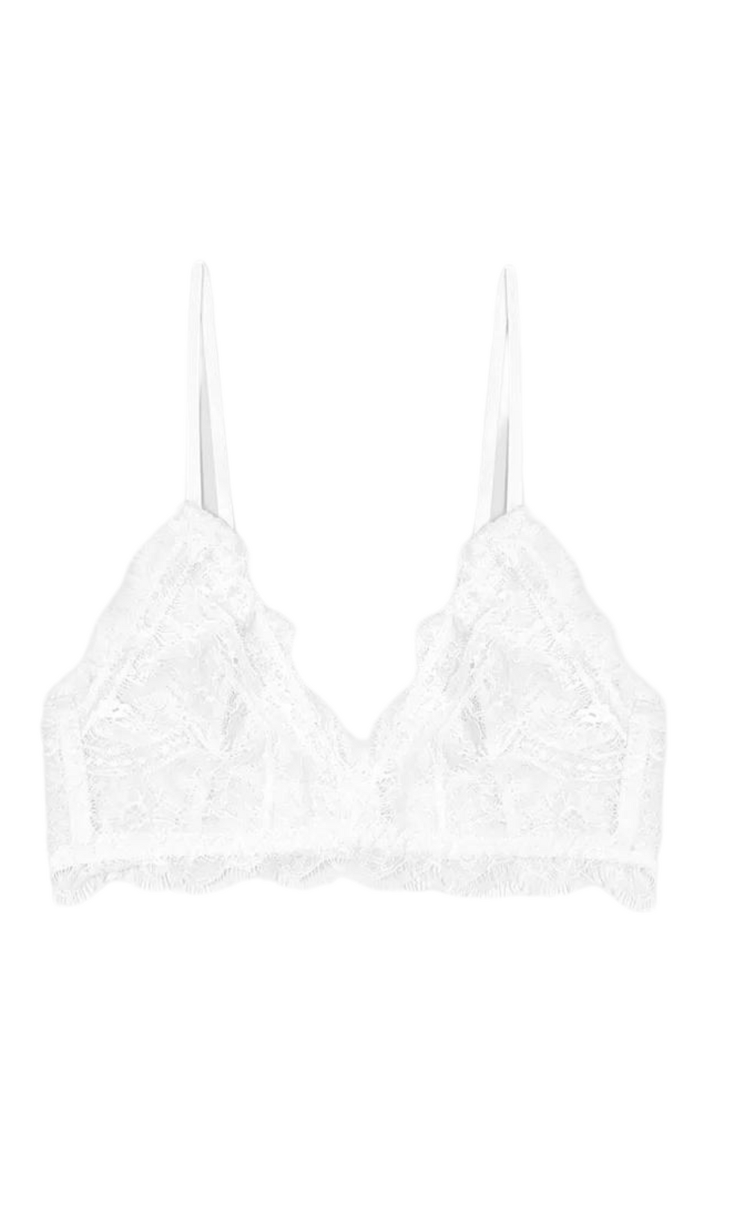 ANINE BING Lace Bra with Trim