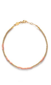 ANNI LU | Asym Bracelet | Soft Rose