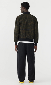 BASSIKE COTTON CAMO BOMBER