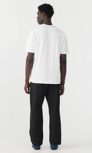 BASSIKE Crushed Cotton Pull On Pant