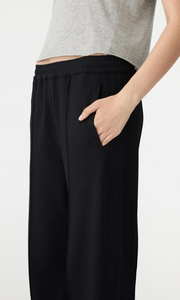 BASSIKE Stretch Twill Pinstitch Detail Pant