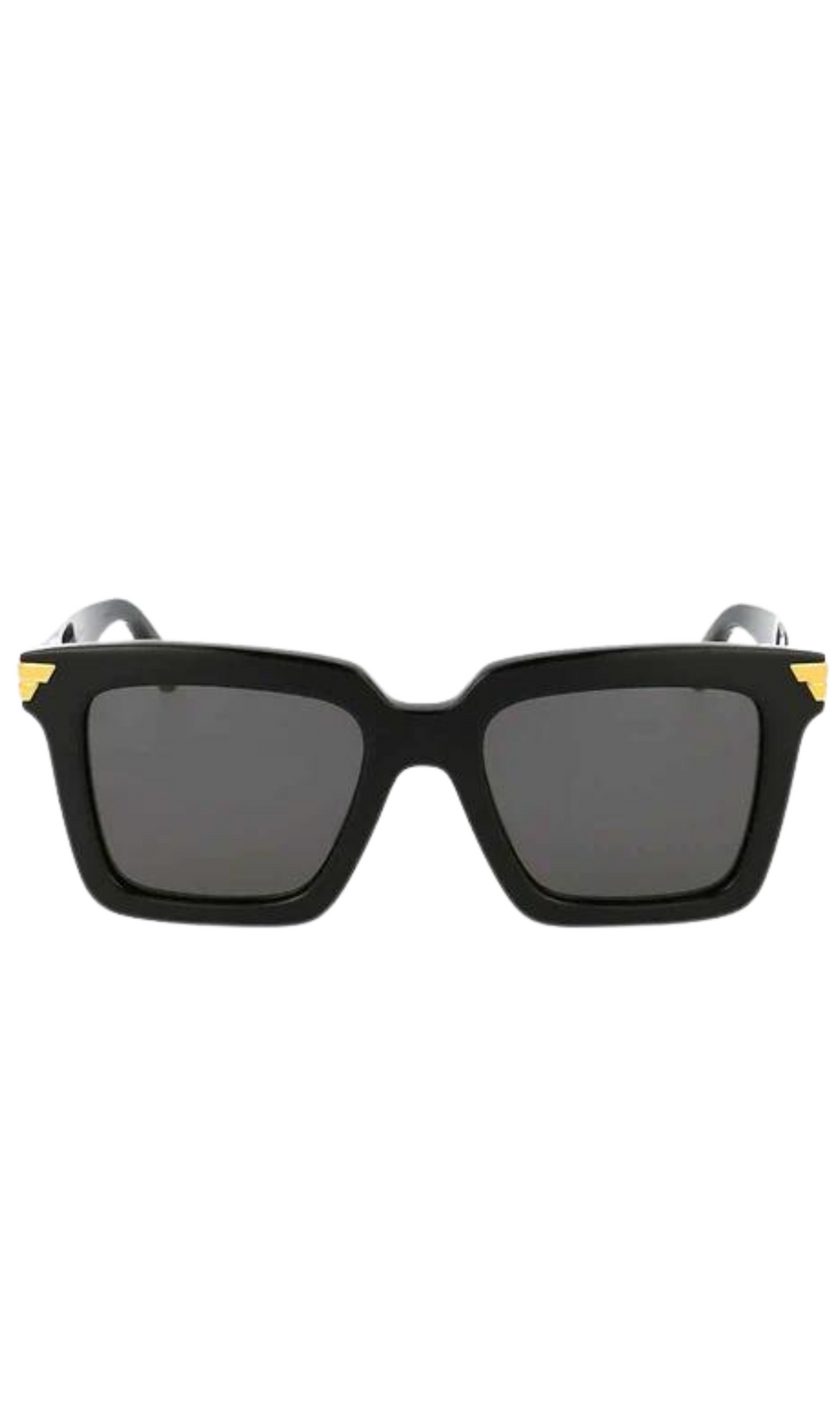 BOTTEGA VENETA Black Square Sunglasses