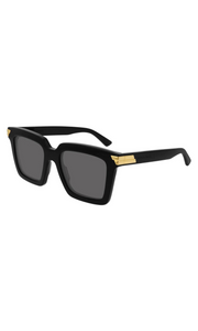 BOTTEGA VENETA Black Square Sunglasses