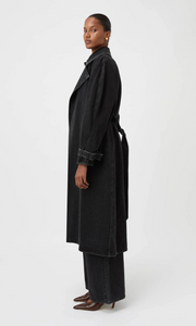 CAMILLA AND MARC Bea Denim Trench Coat