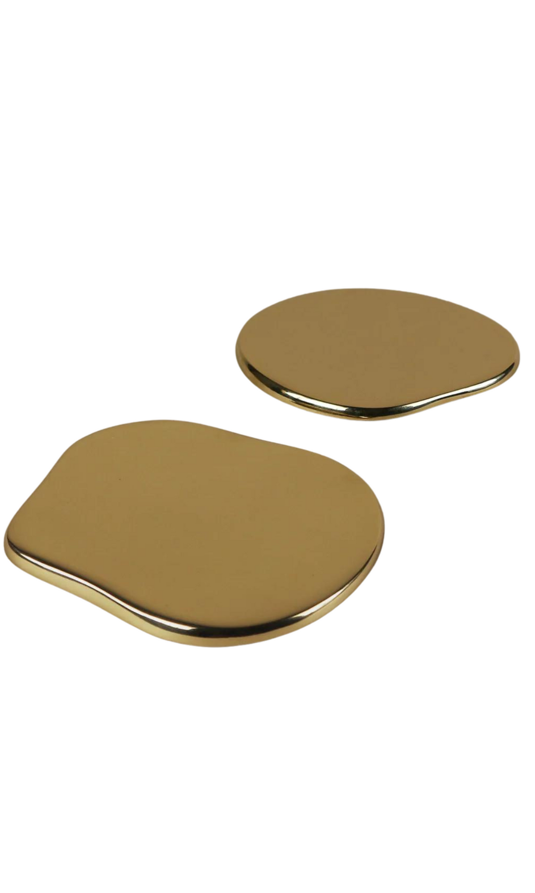 COREY ASHFORD | Brass Cocktail Coasters