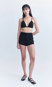 COURTNEY ZHENG Elina Scuba Wool Short