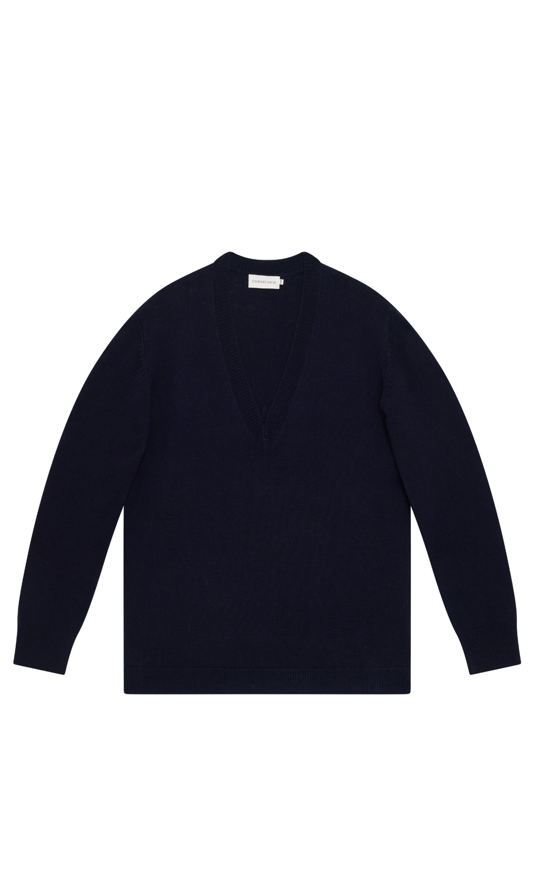 COURTNEY ZHENG Elva Cashmere Sweater