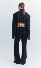 Load image into Gallery viewer, COURTNEY ZHENG Emmett Belt Back Shirt
