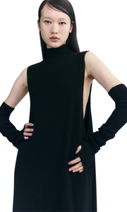 COURTNEY ZHENG Enric Wool Cashmere Dress