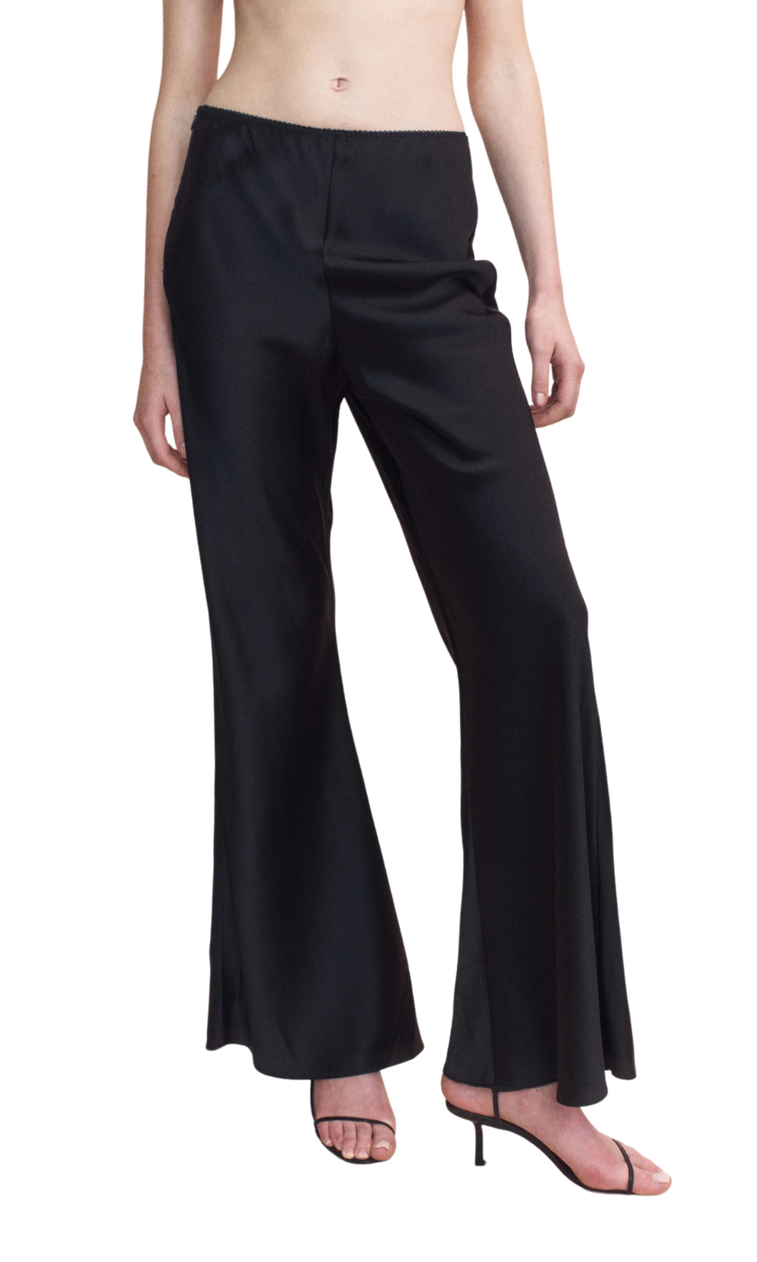 COURTNEY ZHENG Esme Bias Silk Pants