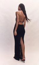 Load image into Gallery viewer, COURTNEY ZHENG Sibylle Knit Halter Maxi Dress
