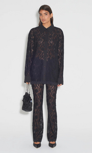 HANSEN & GRETEL Romeo Lace Pant Black Lace