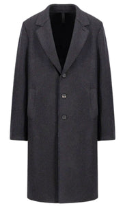 HARRIS WHARF LONDON | Pressed Wool Overcoat