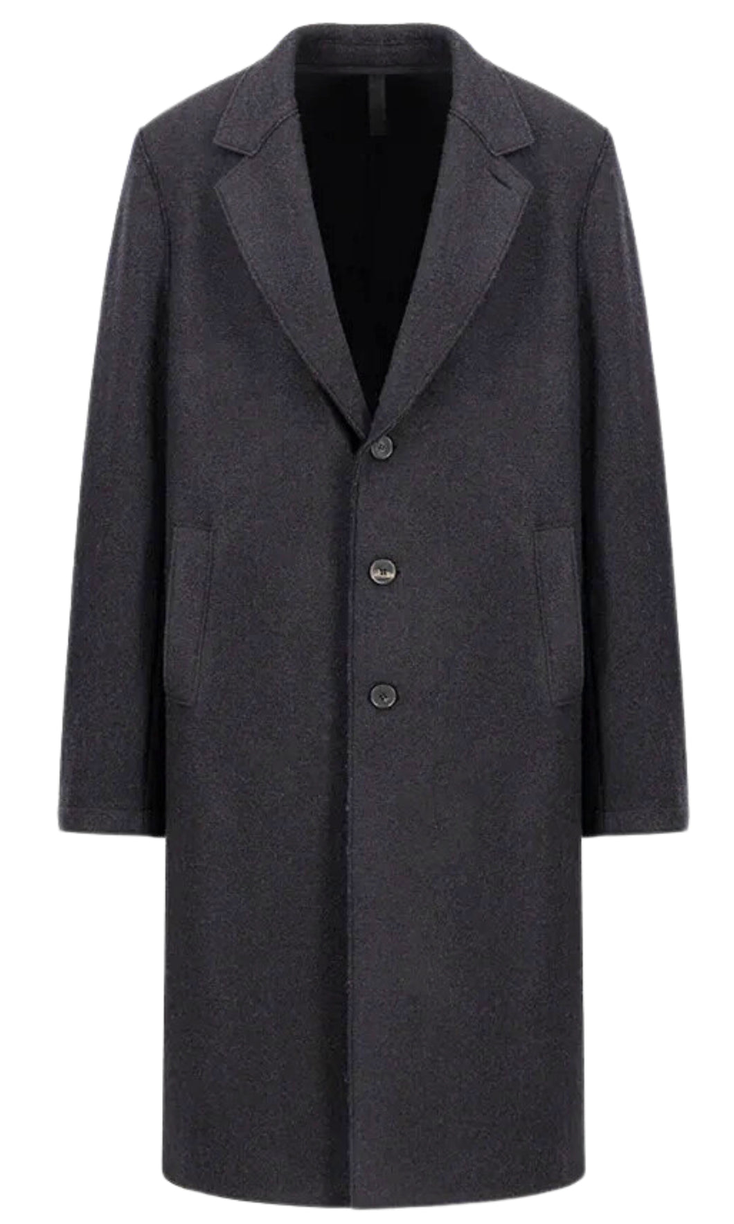 HARRIS WHARF LONDON | Pressed Wool Overcoat