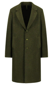 HARRIS WHARF LONDON | Pressed Wool Overcoat