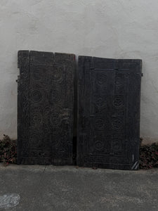 Teak Indian Hand-Carved Doors