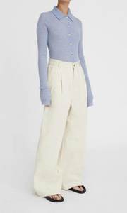 LEE MATHEWS LM Denim Pleat Pant