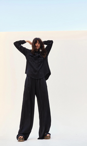 MATIN Twill Draped Pant