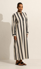 Load image into Gallery viewer, MATTEAU Relaxed Stripe Djellaba
