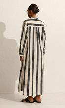 Load image into Gallery viewer, MATTEAU Relaxed Stripe Djellaba
