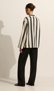 MATTEAU Relaxed Stripe Tunic