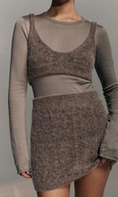 Load image into Gallery viewer, NAGNATA Cable Knit Wool Bralet
