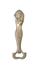 Load image into Gallery viewer, BRASS Mermaid Bottle Opener
