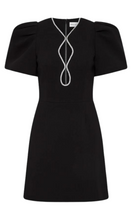 Load image into Gallery viewer, REBECCA VALLANCE Estella Puff Sleeve Mini Dress
