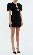 Load image into Gallery viewer, REBECCA VALLANCE Estella Puff Sleeve Mini Dress
