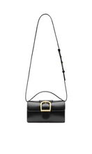 Load image into Gallery viewer, RYLAN | 10.1 Black Mini Satchel with Flat Handle
