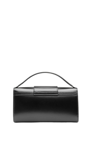 RYLAN | 10.1 Black Mini Satchel with Flat Handle