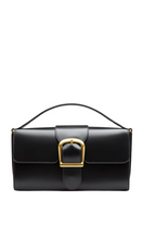 Load image into Gallery viewer, RYLAN | 11.1 Black Small Satchel with Flat Handle
