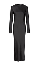 Load image into Gallery viewer, SAMSOE-SAMSOE-ALINA-LONG-DRESS-BLACK-14903-WOMEN&#39;S-FASHION-AMARA-HOME
