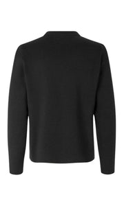 SAMSOE-SAMSOE-Gunan-Crew-Neck-Jumper-10490-Black-Men's-Fashion-Clothing-Amara-Home