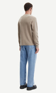 SAMSOE-SAMSOE-Gunan-Crew-Neck-Jumper-10490-Pure-Cashmere-Men's-Fashion-Clothing-Amara-Home