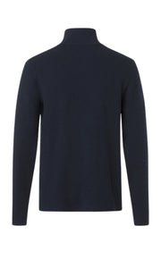 SAMSOE-SAMSOE-Gunan-Turtle-Neck-Zip-Jumper-10490-Sky-Captain-Men's-Fashion-Clothing-Amara-Home