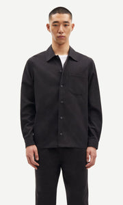 SAMSOE-SAMSOE-Sataka-JC-Overshirt-13208-Black-Black-Men's-Fashion-Clothing-Amara-Home