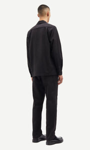 SAMSOE-SAMSOE-Sataka-JC-Overshirt-13208-Black-Black-Men's-Fashion-Clothing-Amara-Home