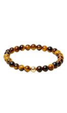 Load image into Gallery viewer, SPIRITUS STONES Manifestation Bracelet with Tigers Eye
