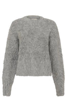 Load image into Gallery viewer, ST-AGNI-Alpaca-Sweater-Soft-Grey-Women’s-Fashion-Top-Sweatshirt-Jumper-Amara-Home
