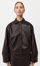 Load image into Gallery viewer, ST. AGNI Cocoon Leather Jacket
