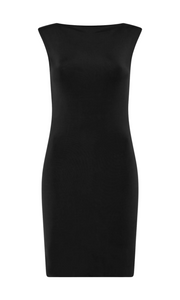 ST. AGNI Cupro Jersey Mini Dress