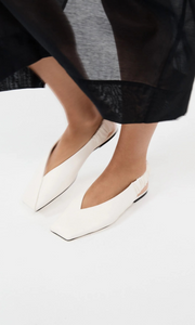 ST. AGNI Envelope Sling Back Flat